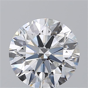 Picture of Natural Diamond 0.90 Carats, Round with Excellent Cut, E Color, SI2 Clarity and Certified by GIA