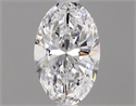 Diamante Natural 0.51 quilates, Ovalado , Color D, claridad VVS1 y certificado GIA