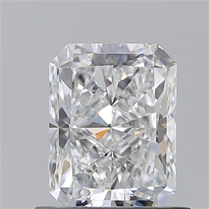 Picture of Natural Diamond 0.91 Carats, Radiant with  Cut, E Color, VS2 Clarity and Certified by GIA