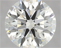 Natural Diamond 0.85 Carats, Round with Excellent Cut, G Color, VS1 Clarity and Certified by GIA
