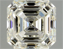 Natural Diamond 1.01 Carats, Asscher with  Cut, K Color, VS1 Clarity and Certified by GIA
