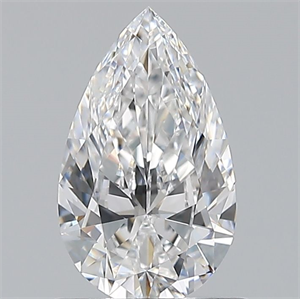 Picture of Natural Diamond 0.70 Carats, Pear with  Cut, D Color, VVS1 Clarity and Certified by GIA