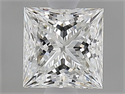 Diamante Natural 0.90 quilates, Princesa , Color G, claridad VVS1 y certificado GIA