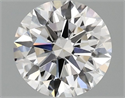 Del inventario de diamantes de laboratorio, 1.58 quilates, Redondo , Color E, claridad VS2 y certificado IGI