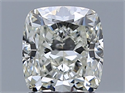 Natural Diamond 1.60 Carats, Cushion with  Cut, I Color, VS1 Clarity and Certified by HRD
