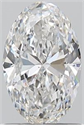 Natural Diamond 1.00 Carats, Oval with  Cut, E Color, SI1 Clarity and Certified by GIA