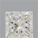 Natural Diamond 1.00 Carats, Princess with  Cut, H Color, VS1 Clarity and Certified by IGI