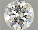 Diamante Natural 0.70 quilates, Redondo , Color H, claridad SI2 y certificado GIA