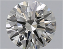 Natural Diamond 0.46 Carats, Round with Excellent Cut, I Color, VS2 Clarity and Certified by GIA