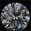 Natural Diamond 1.01 Carats, Round with Very Good Cut, I Color, VS1 Clarity and Certified by GIA