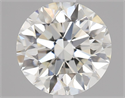 Natural Diamond 1.00 Carats, Round with Excellent Cut, H Color, VVS1 Clarity and Certified by IGI