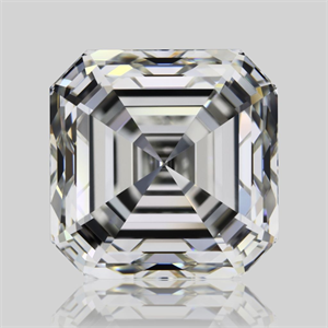 Foto Diamante Natural 3.03 quilates, Asscher , Color J, claridad VVS1 y certificado GIA de