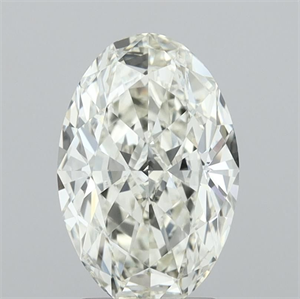 Picture of Natural Diamond 2.01 Carats, Oval with  Cut, I Color, VVS1 Clarity and Certified by IGI