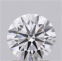 Lab Grown Diamond 1.07 Carats, Round with Ideal Cut, D Color, VVS1 Clarity and Certified by IGI