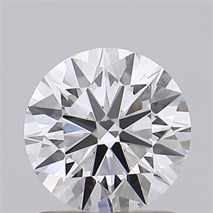 Picture of Lab Grown Diamond 1.07 Carats, Round with Ideal Cut, D Color, VVS1 Clarity and Certified by IGI