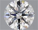 Diamante Natural 1.58 quilates, Redondo , Color G, claridad VVS2 y certificado GIA