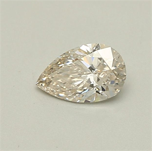 Picture of Natural Diamond 0.44 Carats, Pear with  Cut, J Color, VVS2 Clarity and Certified by GIA