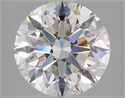 Del inventario de diamantes de laboratorio, 4.03 quilates, Redondo , Color H, claridad VS1 y certificado IGI