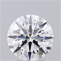 Lab Grown Diamond 2.86 Carats, Round with Ideal Cut, E Color, VS1 Clarity and Certified by IGI