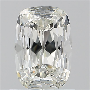 Picture of Natural Diamond 0.71 Carats, Cushion with  Cut, H Color, VVS1 Clarity and Certified by GIA