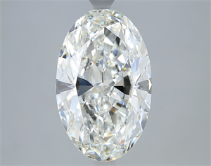 Foto Diamante Natural 3.50 quilates, Ovalado , Color H, claridad SI1 y certificado GIA de