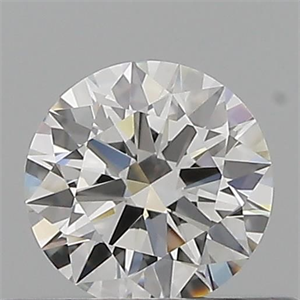 Picture of Natural Diamond 0.41 Carats, Round with Excellent Cut, G Color, IF Clarity and Certified by GIA