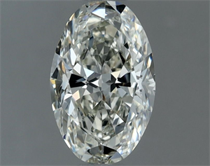 Picture of Natural Diamond 1.00 Carats, Oval with  Cut, I Color, VS1 Clarity and Certified by IGI