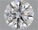 Del inventario de diamantes de laboratorio, 2.82 quilates, Redondo , Color D, claridad IF y certificado IGI