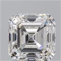 Natural Diamond 2.01 Carats, Asscher with  Cut, F Color, VS2 Clarity and Certified by GIA