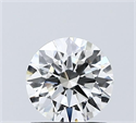 Lab Grown Diamond 1.03 Carats, Round with Ideal Cut, E Color, VVS2 Clarity and Certified by IGI