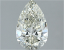 Natural Diamond 1.21 Carats, Pear with  Cut, J Color, VVS2 Clarity and Certified by IGI