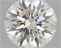 Diamante Natural 0.53 quilates, Redondo , Color J, claridad VS1 y certificado GIA