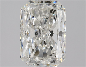 Picture of Natural Diamond 1.01 Carats, Radiant with  Cut, G Color, SI2 Clarity and Certified by HRD