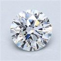 Natural Diamond 4.51 Carats, Round with Excellent Cut, D Color, FL Clarity and Certified by GIA