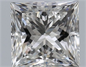 Natural Diamond 1.02 Carats, Princess with  Cut, G Color, VVS2 Clarity and Certified by GIA