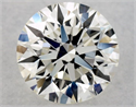 Diamante Natural 0.94 quilates, Redondo , Color J, claridad VS1 y certificado GIA