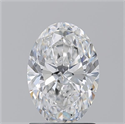 Natural Diamond 1.51 Carats, Oval with  Cut, E Color, SI1 Clarity and Certified by GIA