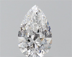 Picture of Natural Diamond 0.70 Carats, Pear with  Cut, D Color, VVS1 Clarity and Certified by GIA