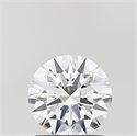 Lab Grown Diamond 1.04 Carats, Round with Ideal Cut, D Color, VS1 Clarity and Certified by IGI