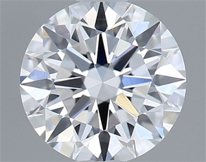 Picture of Lab Grown Diamond 1.05 Carats, Round with Ideal Cut, D Color, VVS2 Clarity and Certified by IGI