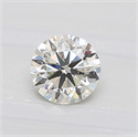 Diamante Natural 0.50 quilates, Redondo , Color K, claridad SI2 y certificado GIA