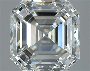 Foto Diamante Natural 1.75 quilates, Asscher , Color I, claridad VS1 y certificado GIA de