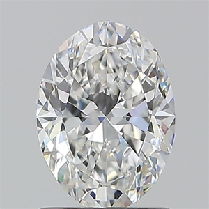 Picture of Natural Diamond 1.01 Carats, Oval with  Cut, E Color, VVS1 Clarity and Certified by GIA