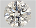 Diamante Natural 1.91 quilates, Redondo , Color K, claridad VS2 y certificado GIA