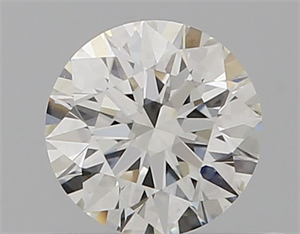Foto Diamante Natural 0.42 quilates, Redondo , Color H, claridad IF y certificado GIA de