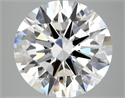 Lab Grown Diamond 6.59 Carats, Round with Ideal Cut, E Color, VVS2 Clarity and Certified by IGI