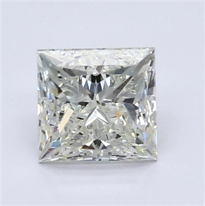 Picture of Natural Diamond 1.22 Carats, Princess with  Cut, K Color, VS2 Clarity and Certified by GIA