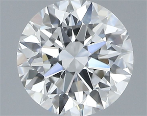 Picture of Natural Diamond 0.70 Carats, Round with Excellent Cut, F Color, VVS1 Clarity and Certified by GIA