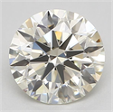 Natural Diamond 0.74 Carats, Round with Excellent Cut, M Color, VVS1 Clarity and Certified by GIA