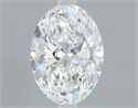 Diamante Natural 0.52 quilates, Ovalado , Color E, claridad VVS1 y certificado GIA